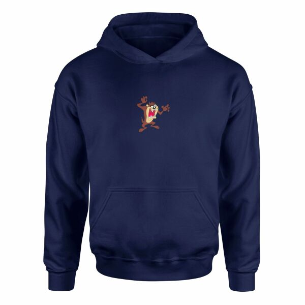 Tazmanya Canavarı Hoodie XL - İndigo Mavisi