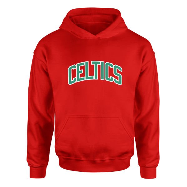 CELTICS Arch Hoodie XL - Kırmızı