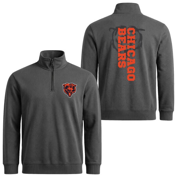 Chicago Bears NFL SE Yarım Fermuarlı Sweatshirt