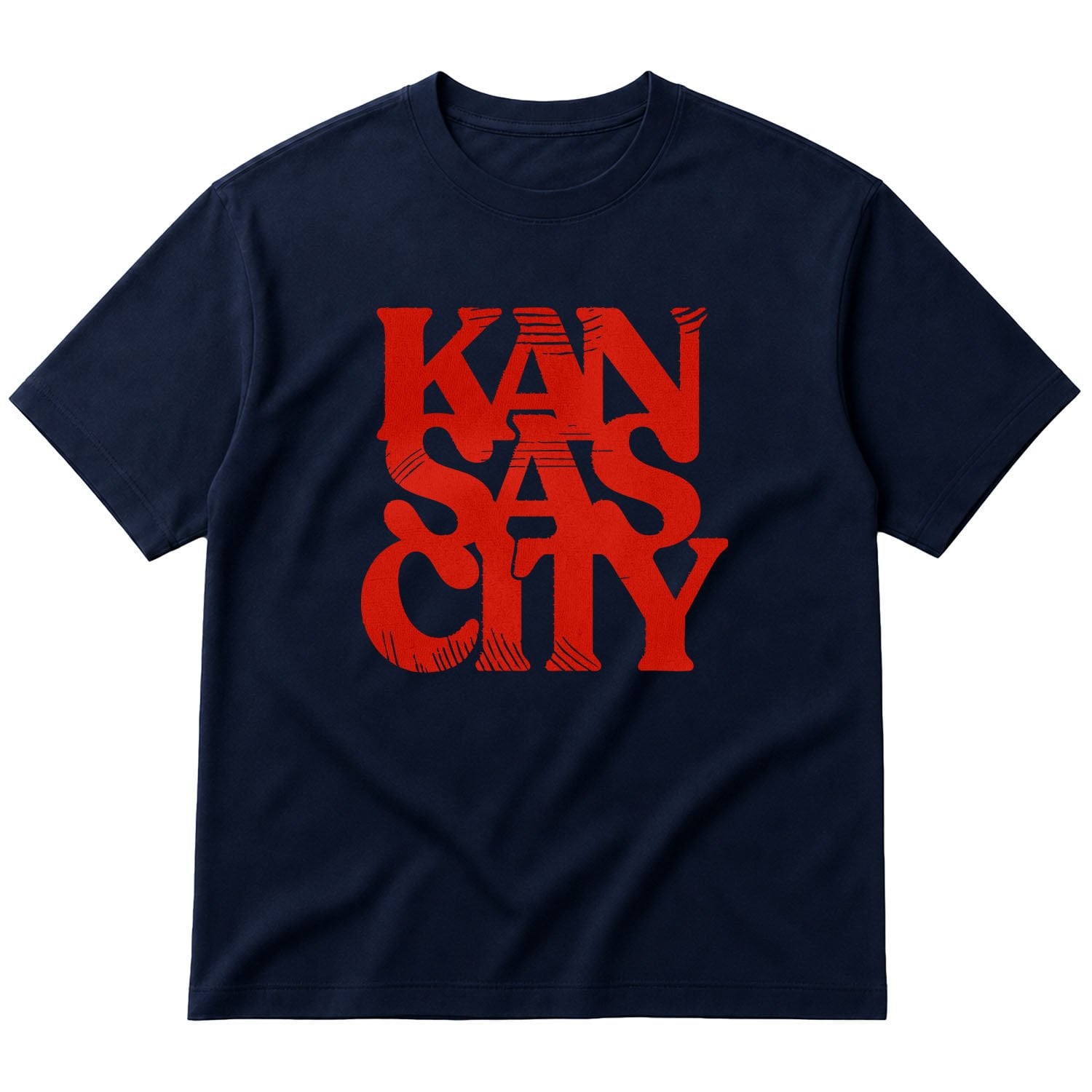 Kansas City Oversize Tişört S - İndigo Mavisi