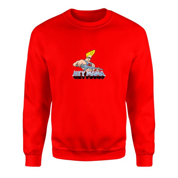 Hey Mama Sweatshirt S - Kırmızı