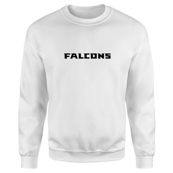 ATL FALCONS Iconic Sweatshirt M - Beyaz