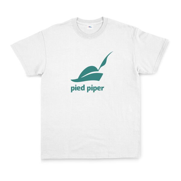 Pied Piper | Silicon Valley Tişört XL - Beyaz