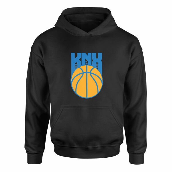 KNX Basketball Hoodie S - Siyah