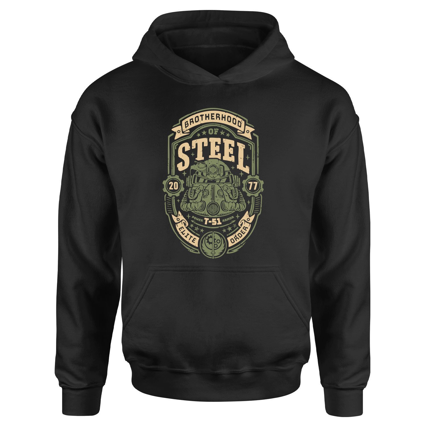 Brotherhood of Steel Grunge Hoodie