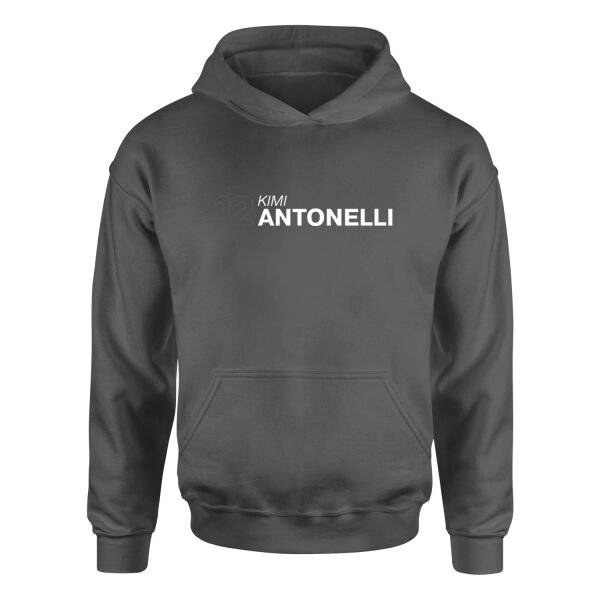 Kimi Antonelli 12 Hoodie L - Füme