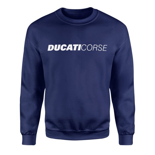 Ducati Corse Sweatshirt L - İndigo Mavisi
