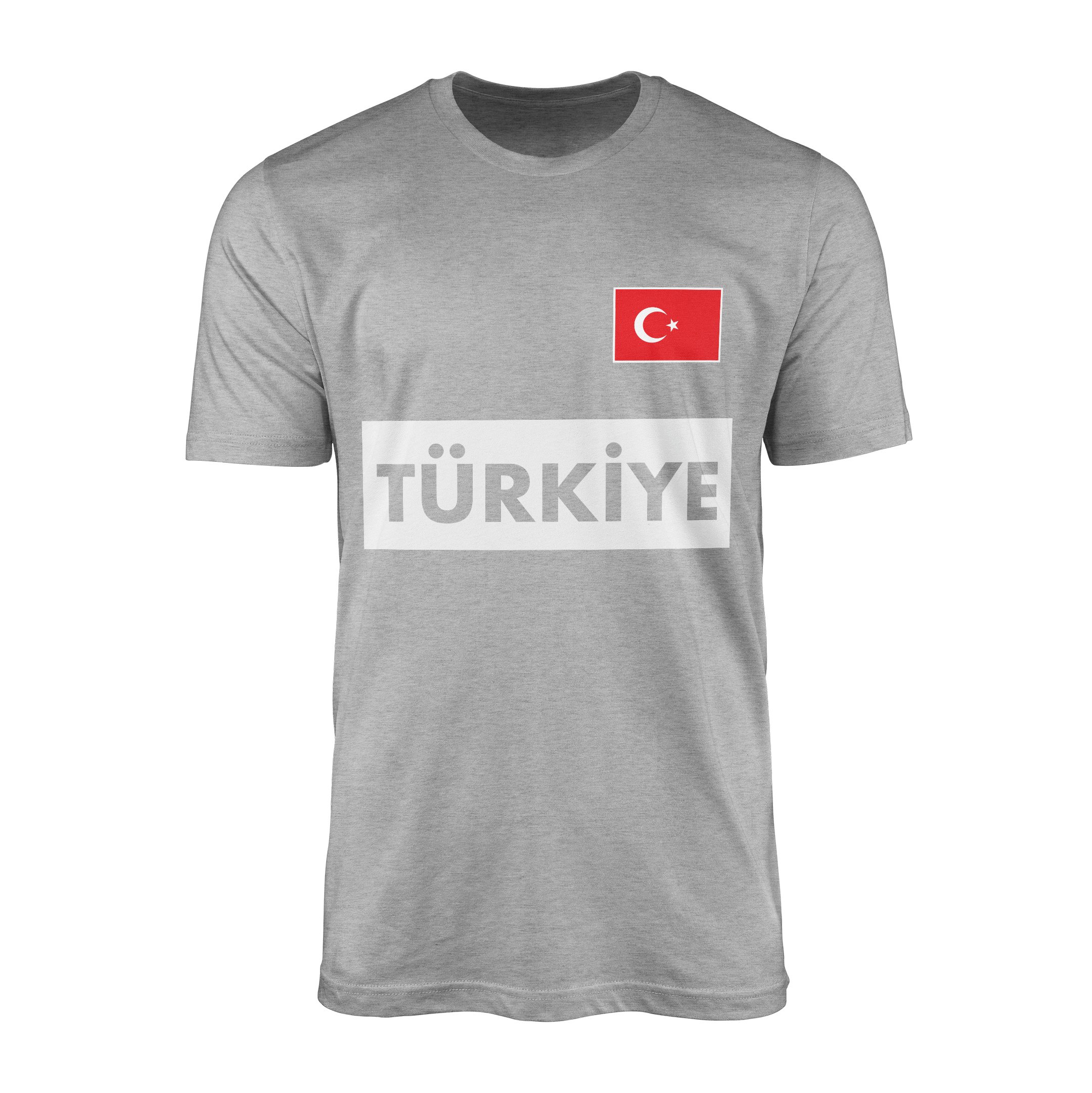 Türkiye Basic 2024 Tişört M - Gri