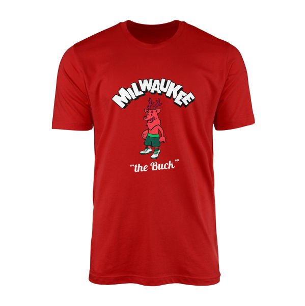 Milwaukee Cartoon Tişört M - Kırmızı