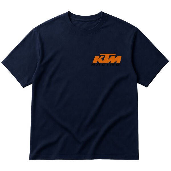 KTM Racing Oversize Tişört L - İndigo Mavisi