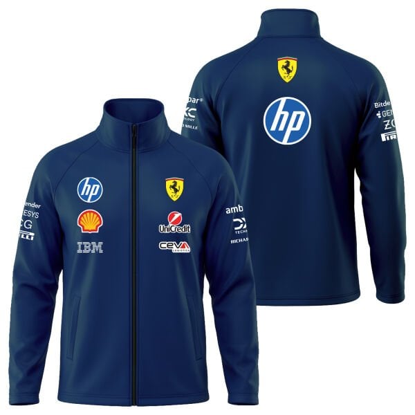 Scuderia Ferrari 2026 Teamline Soft Shell Ceket