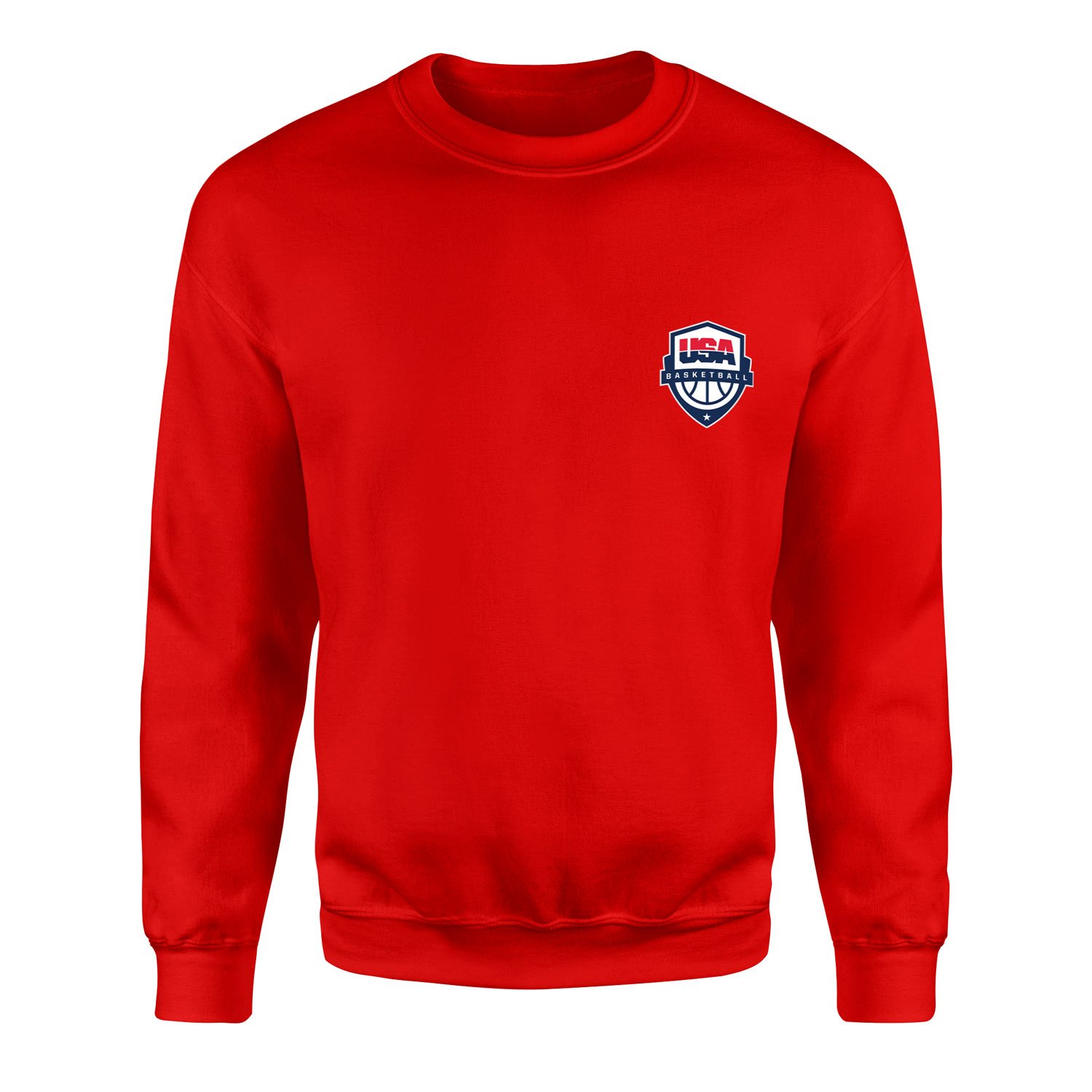 USA Basketball Sweatshirt M - Kırmızı
