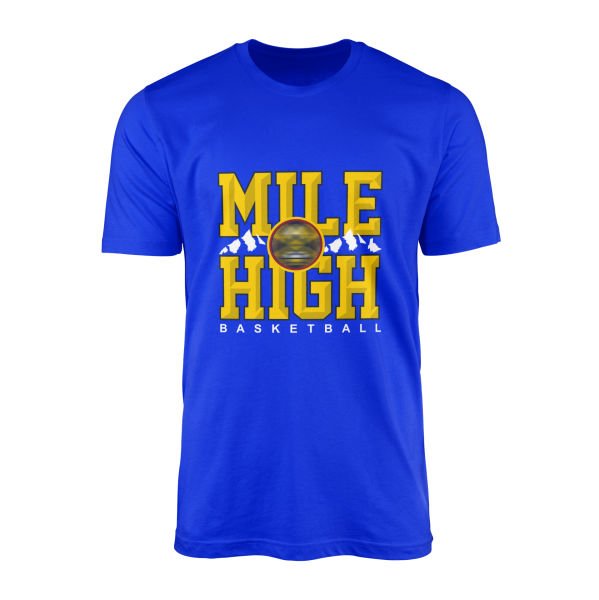 Mile High Nuggets Tişört L - Mavi