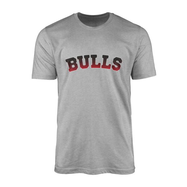 Bulls Arch Tişört S - Gri
