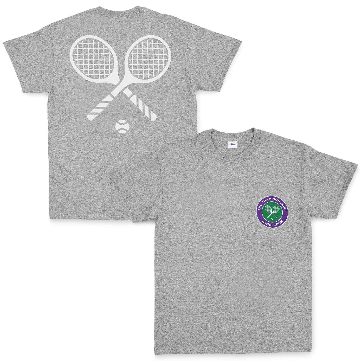 Wimbledon Tişört XXL - Gri
