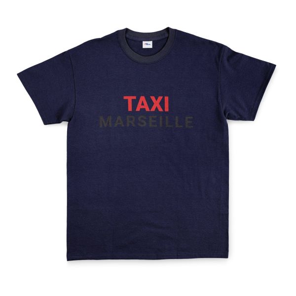 Taxi Marseille Tişört L - İndigo Mavisi