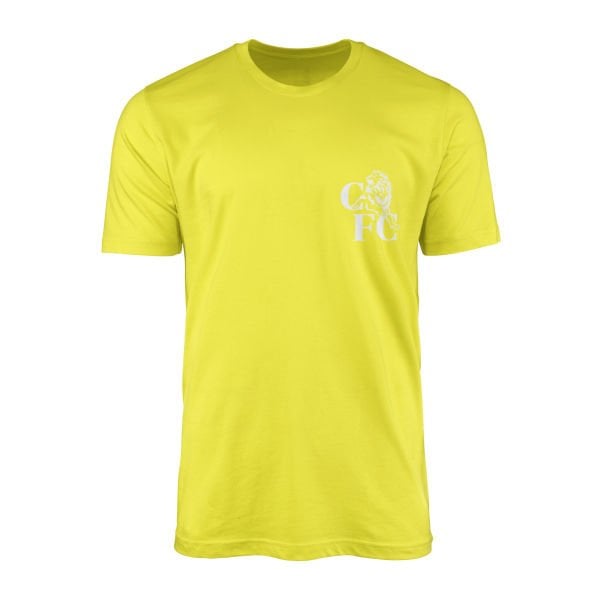 Chelsea FC Retro Icon Tişört M - Sarı