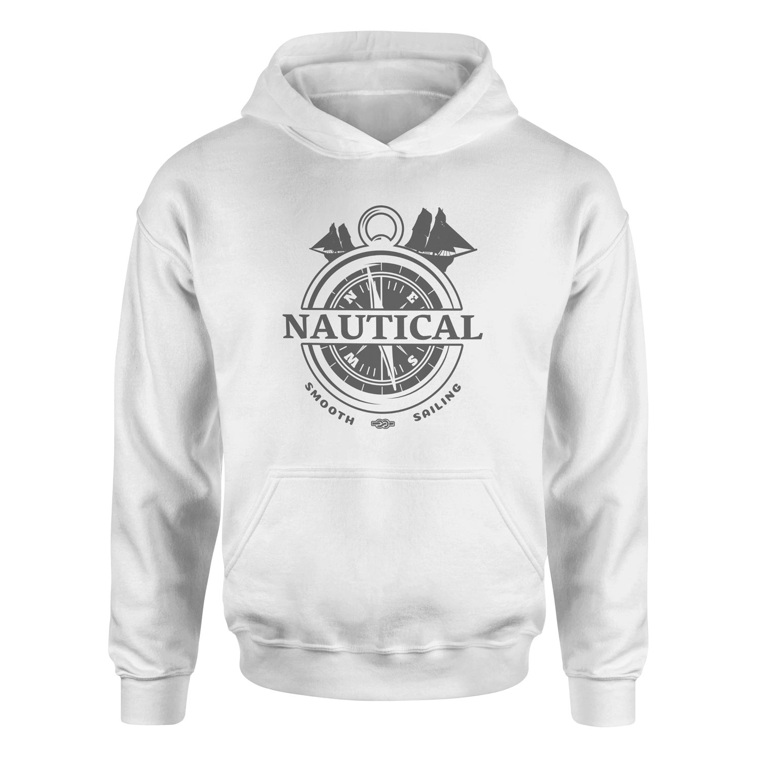 Smooth Sailing Denizci Hoodie L - Beyaz