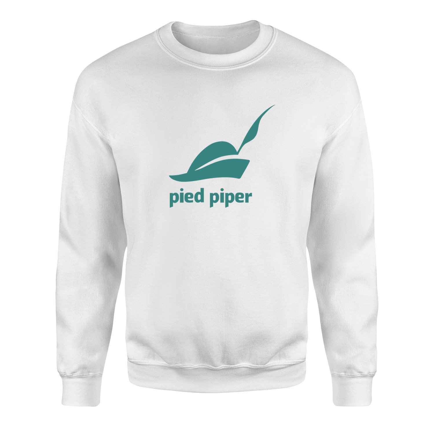 Pied Piper | Silicon Valley Sweatshirt XL - Beyaz