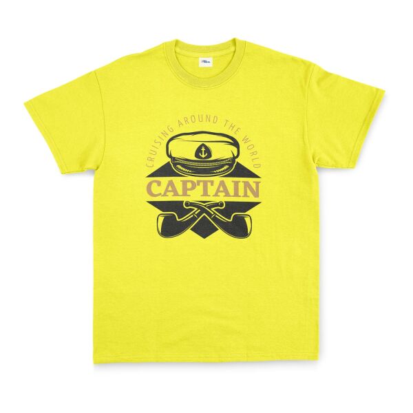 Captain Denizci Tişört S - Sarı