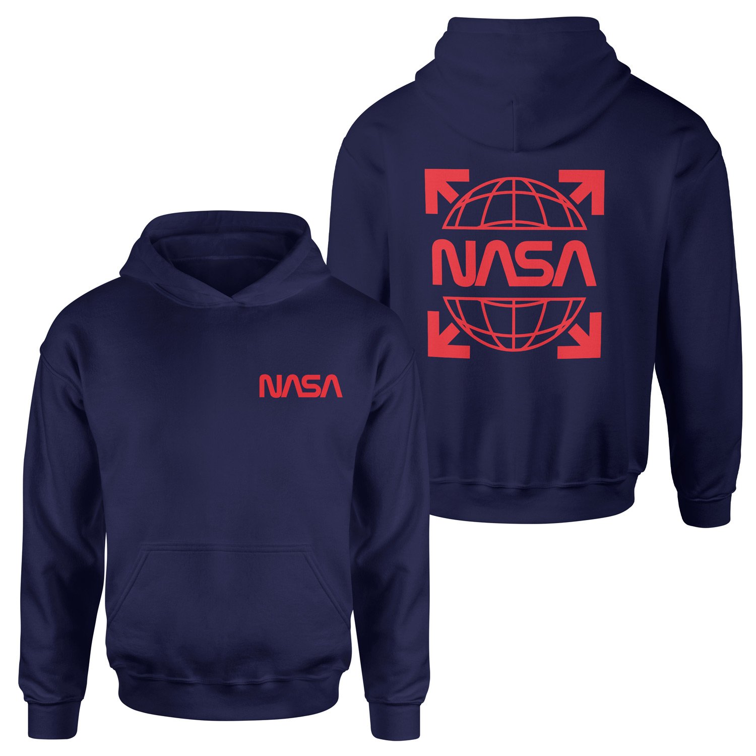 NASA OW SE Hoodie L - İndigo Mavisi