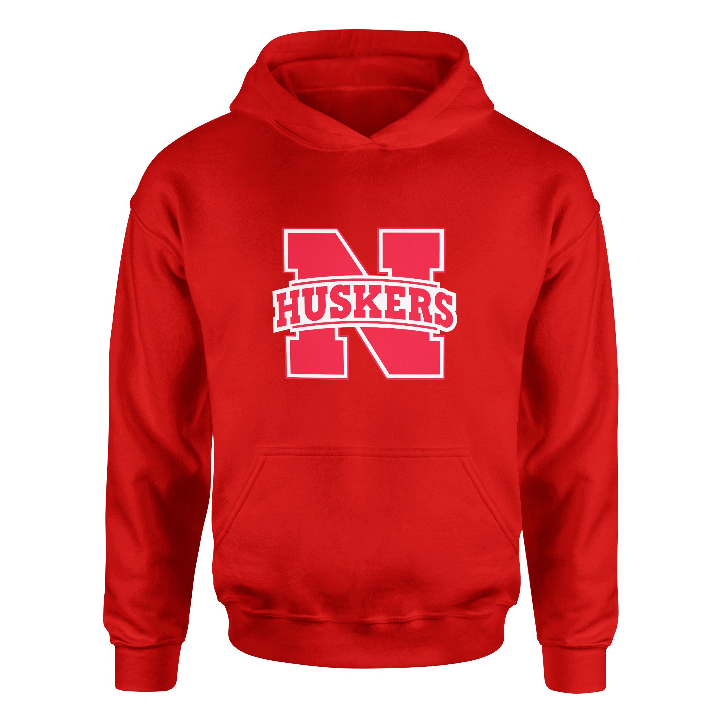 Nebraska Cornhuskers Hoodie S - Kırmızı