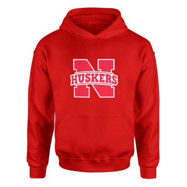 Nebraska Cornhuskers Hoodie S - Kırmızı