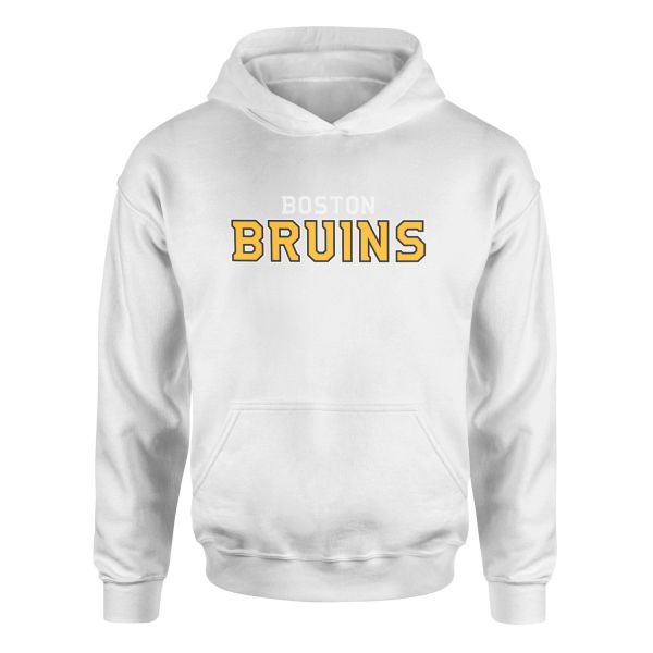 Boston Bruins Hoodie XL - Beyaz