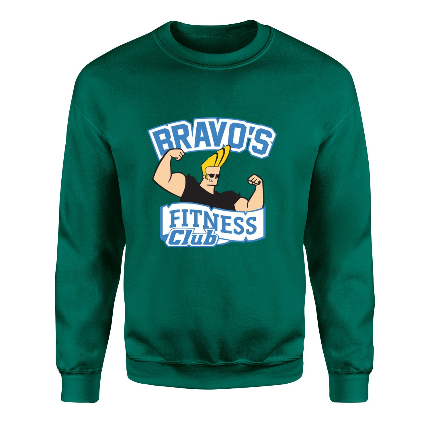 Bravo’s Fitness Club Sweatshirt XXL - Nefti Yeşili