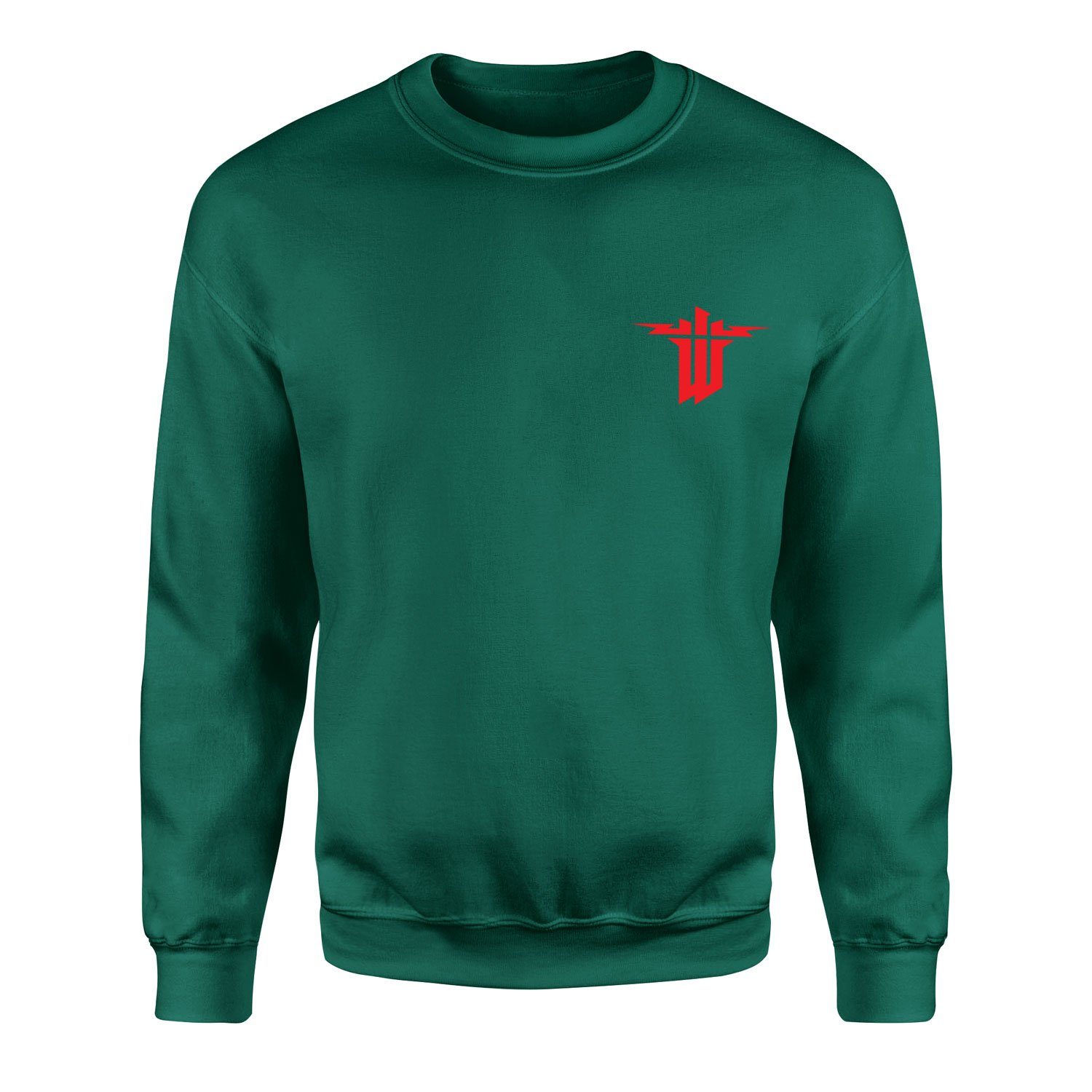 Wolfenstein Sweatshirt XXL - Nefti Yeşili