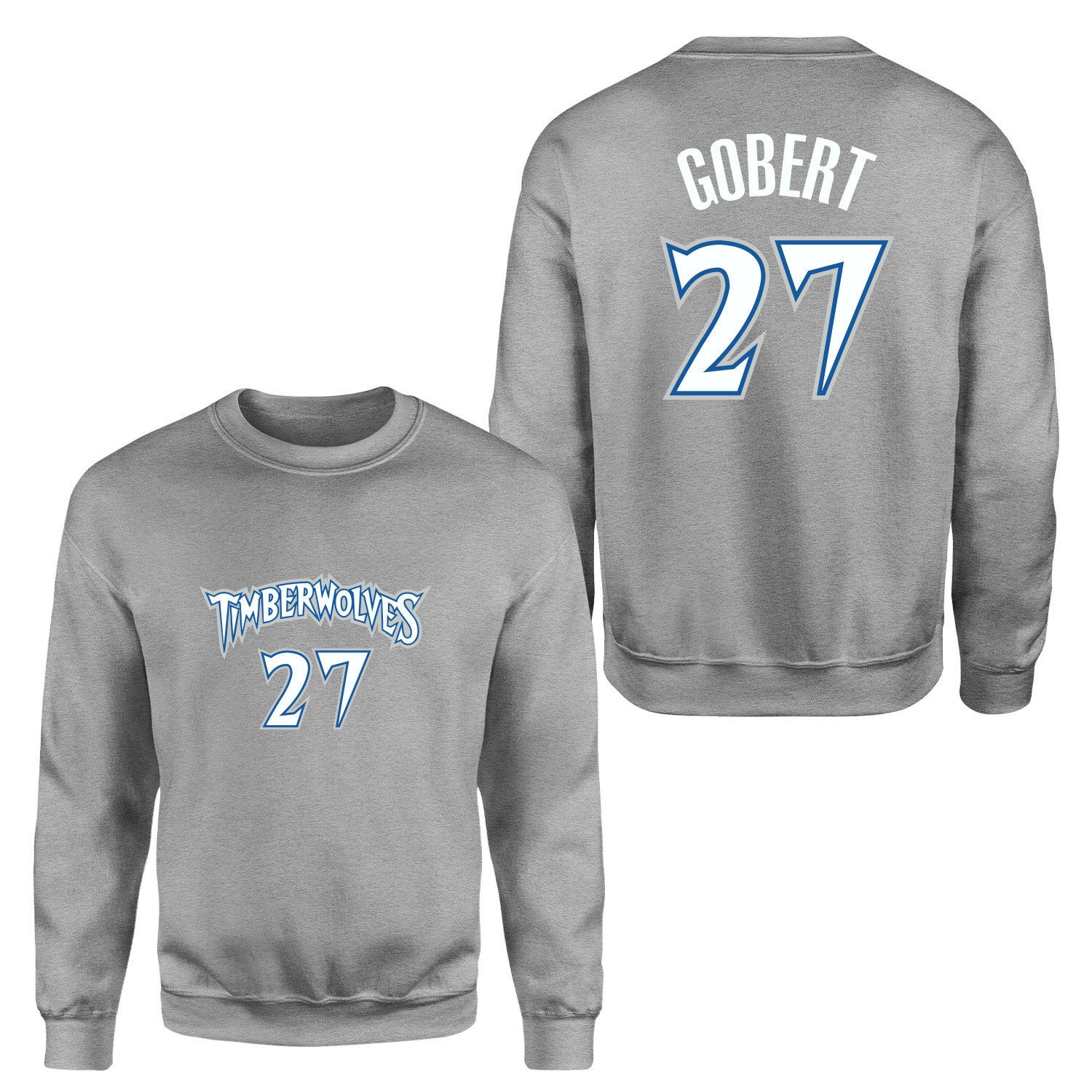 Rudy Gobert Minnesota 27 Forma Sweatshirt XXL - Gri