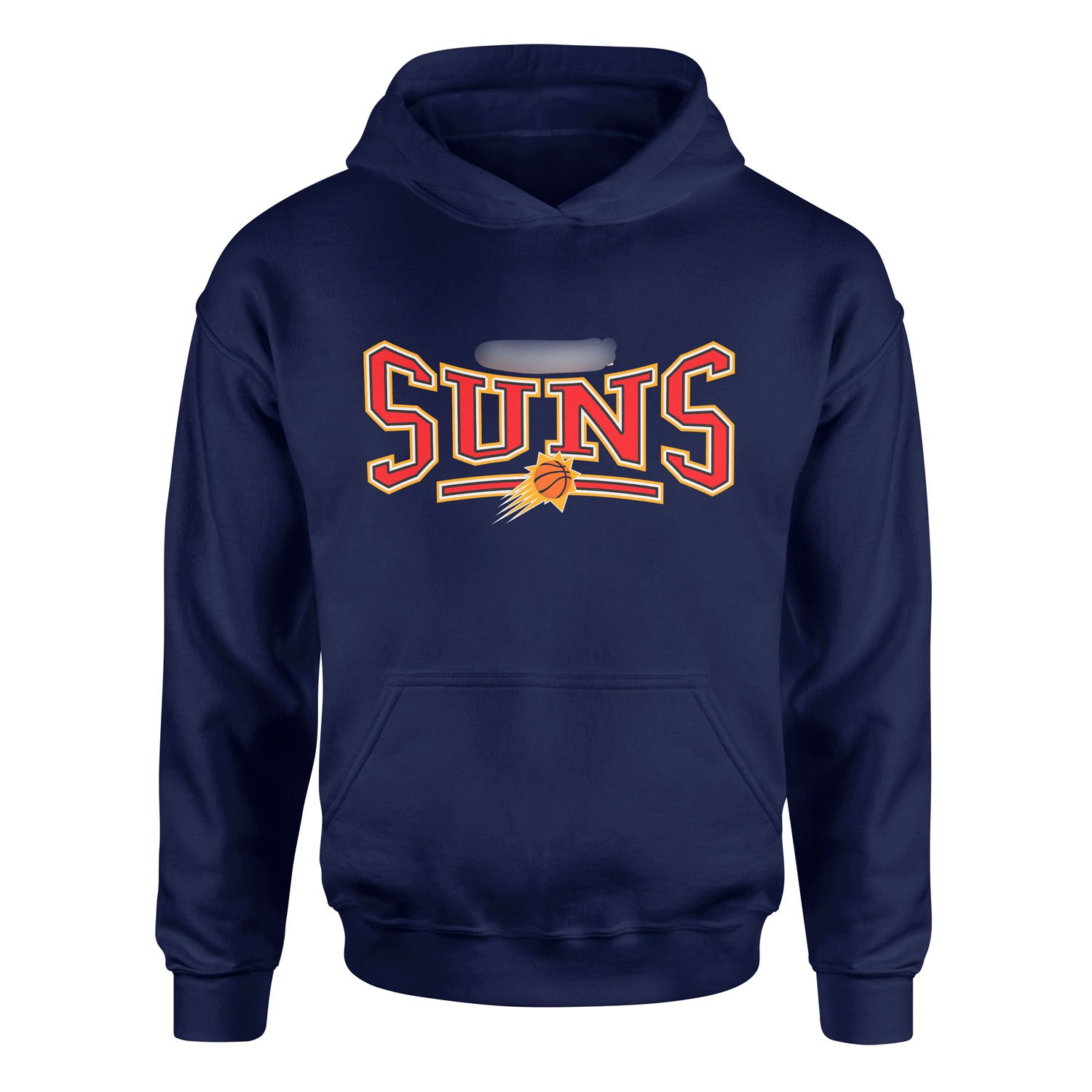 Suns Hoodie XXL - İndigo Mavisi