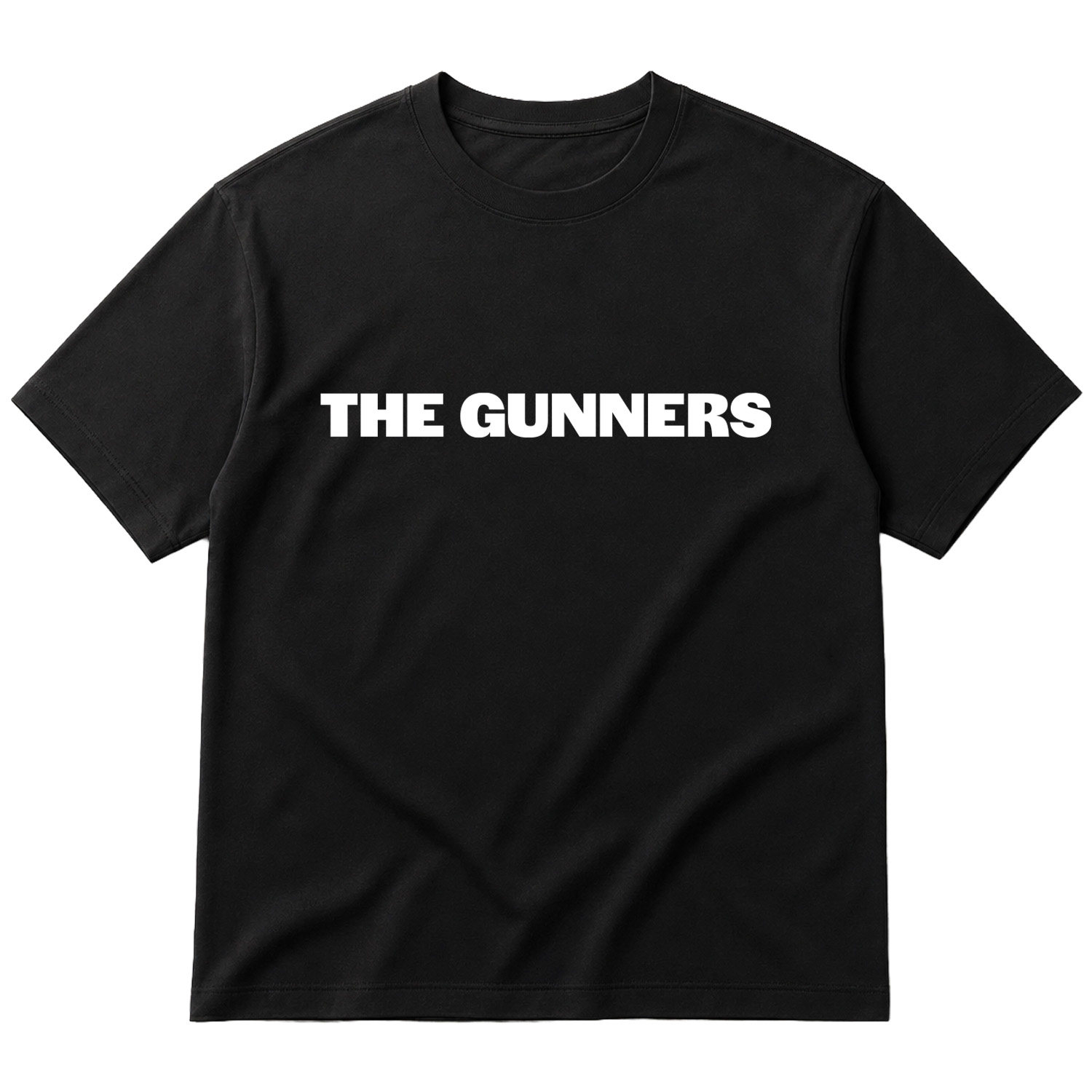 THE GUNNERS Oversize Tişört M - Siyah