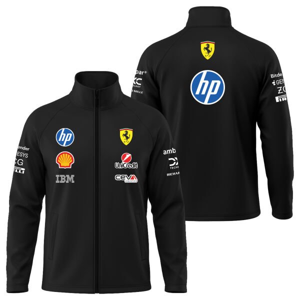 Scuderia Ferrari 2026 Teamline Soft Shell Ceket L - Siyah