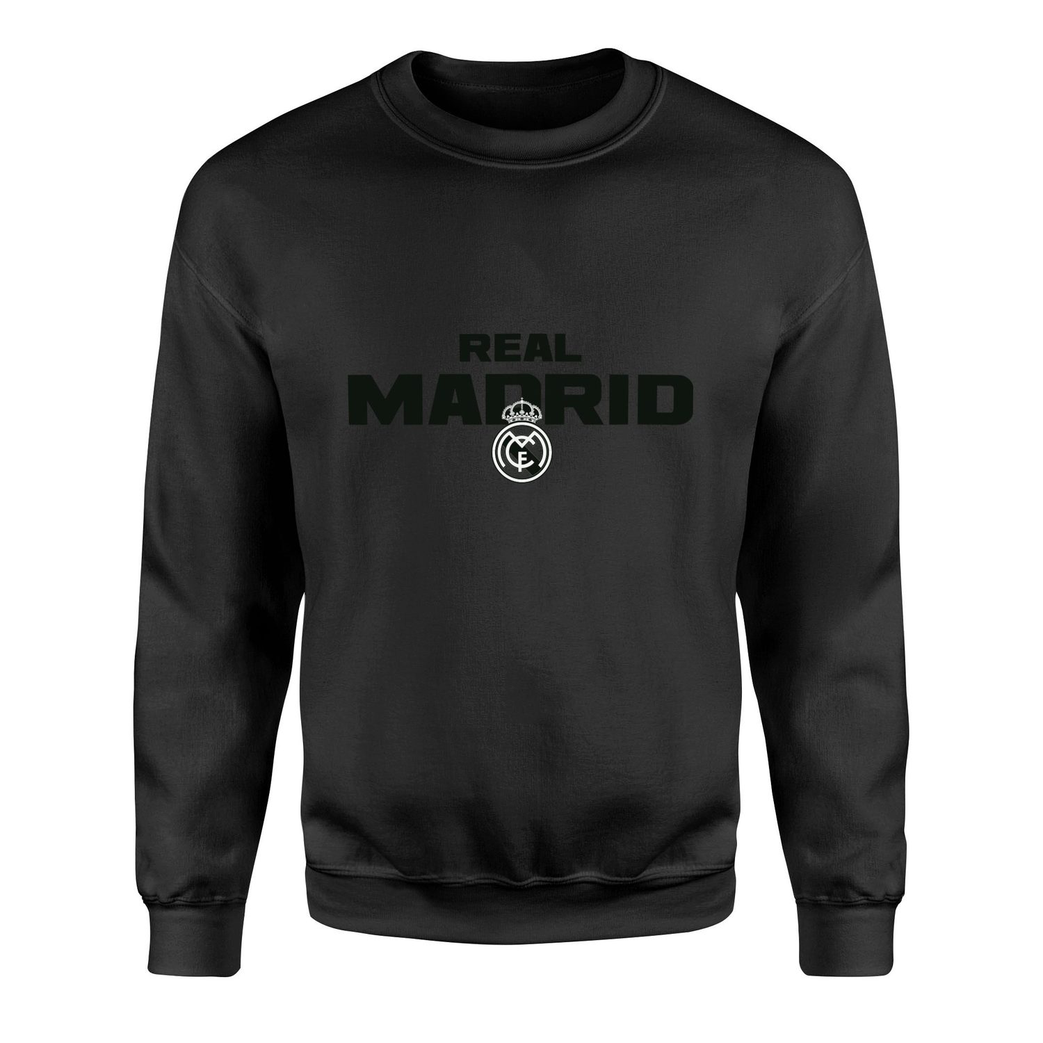 REAL MADRID Sweatshirt M - Siyah