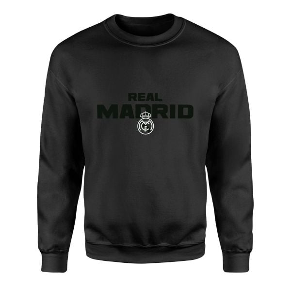 REAL MADRID Sweatshirt M - Siyah