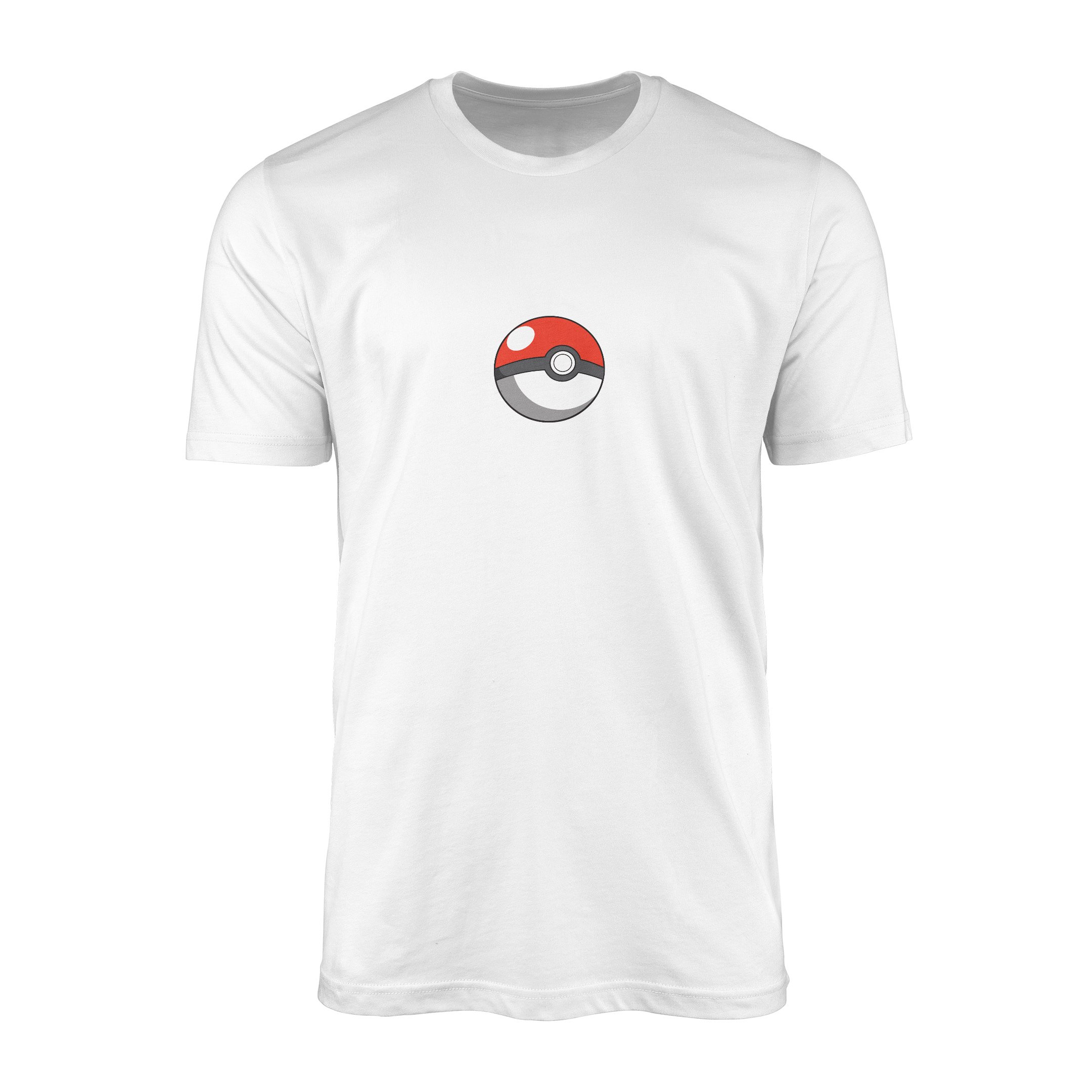 Pokeball Tişört XXL - Beyaz