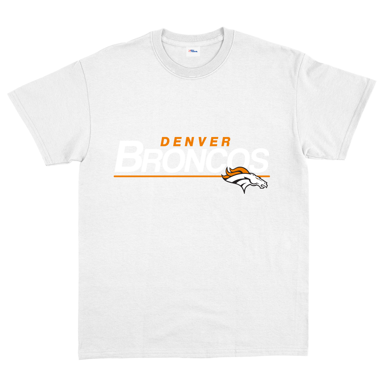 Denver BRONCOS Tişört XL - Beyaz