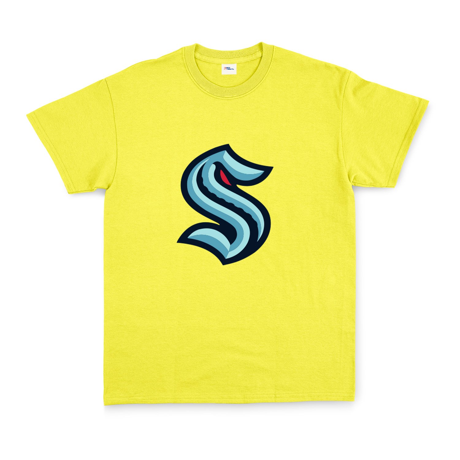 Seattle Kraken Shield Tişört L - Sarı