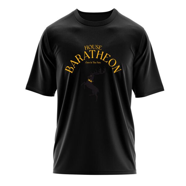 House Baratheon Oversize Tişört M - Siyah