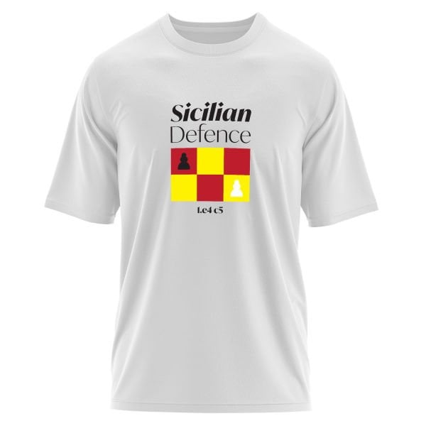 Sicilian Defence Oversize Tişört