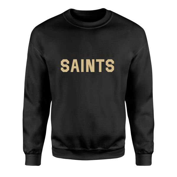 New Orleans Saints 25 Sweatshirt L - Siyah