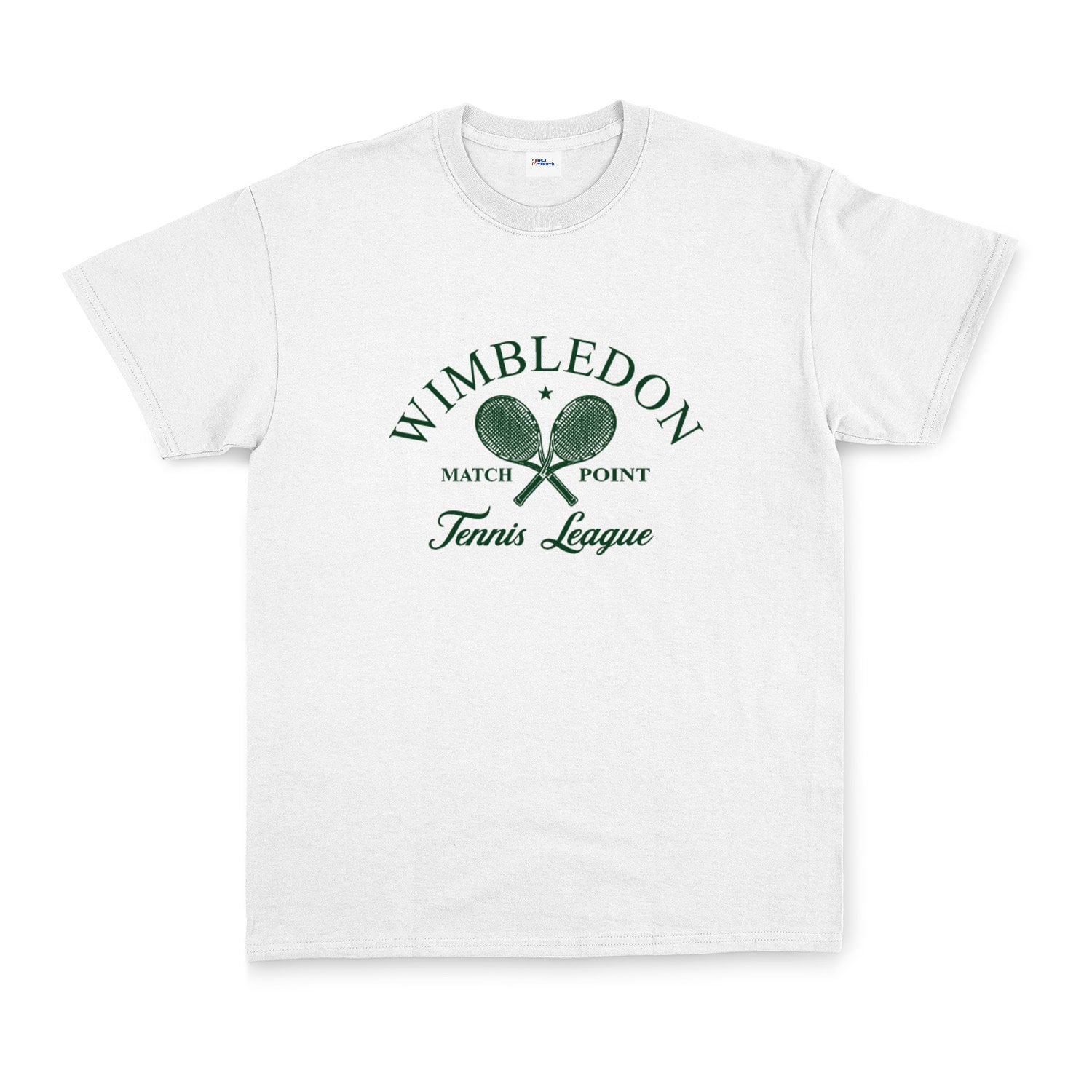 Wimbledon Match Point Tişört S - Beyaz