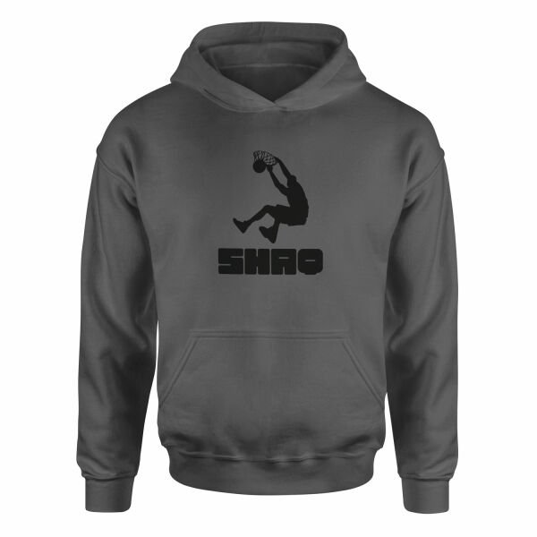 SHAQ DUNK Hoodie XXL - Füme