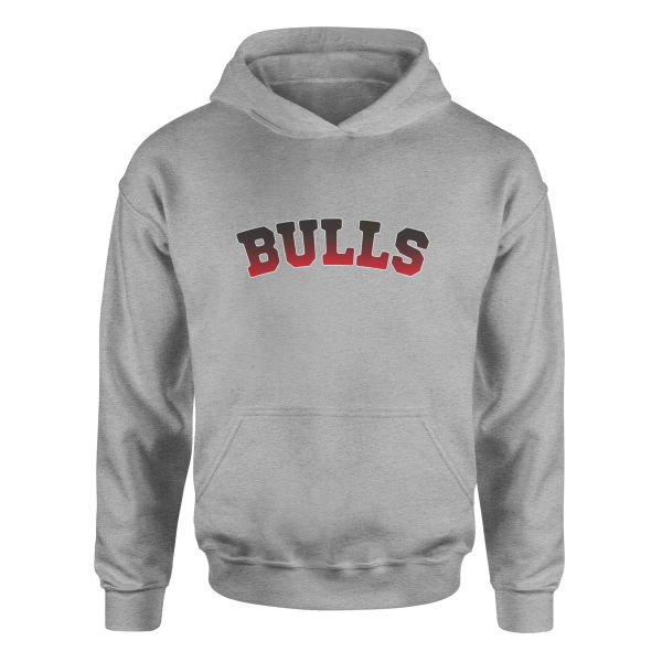 Bulls Arch Hoodie S - Gri