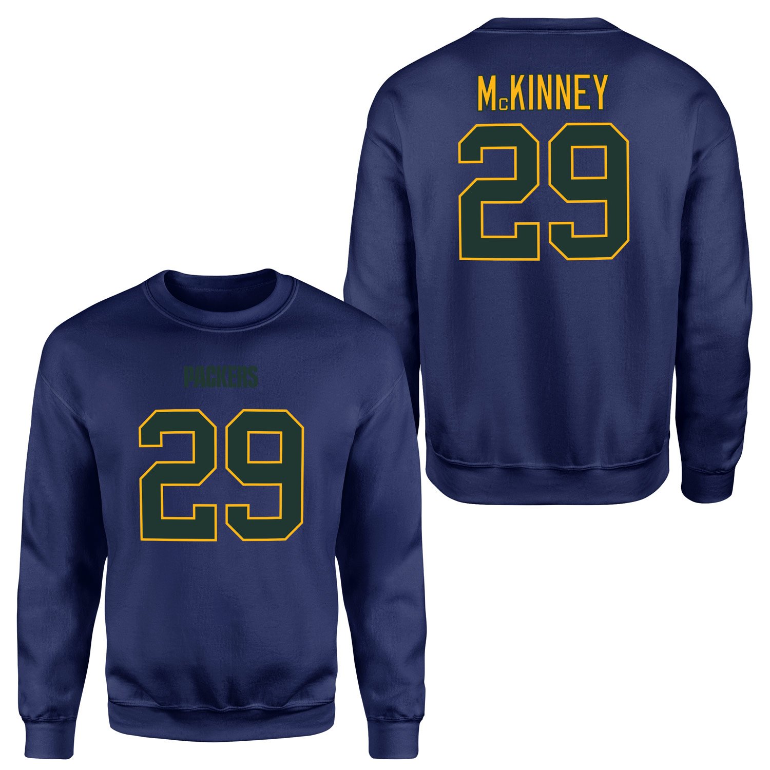 Xavier McKinney Green Bay Packers Sweatshirt XL - Lacivert