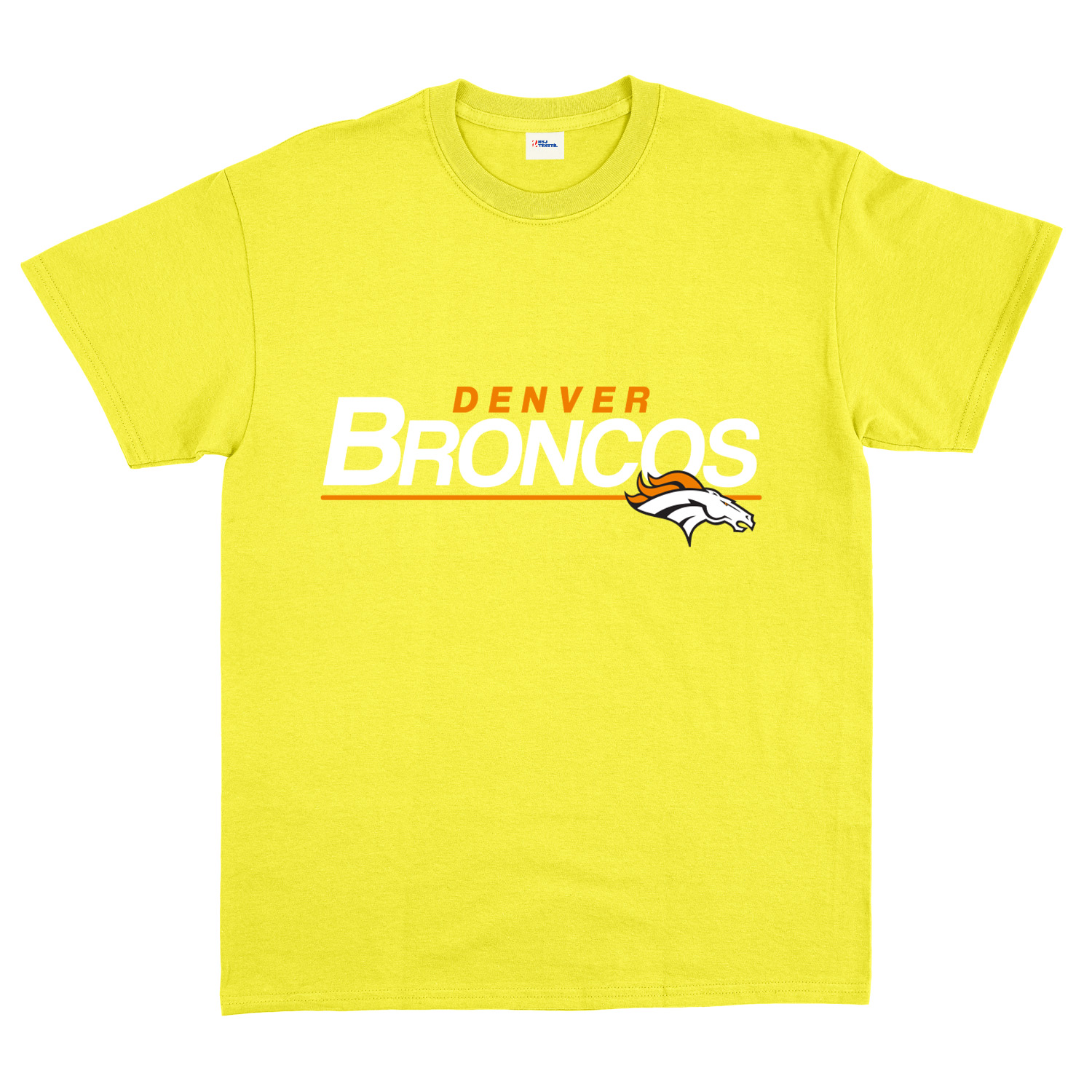 Denver BRONCOS Tişört M - Sarı