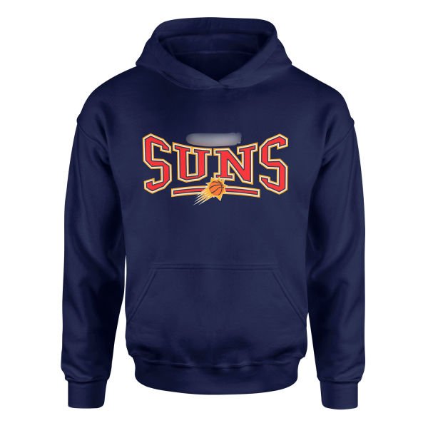 Suns Hoodie L - İndigo Mavisi