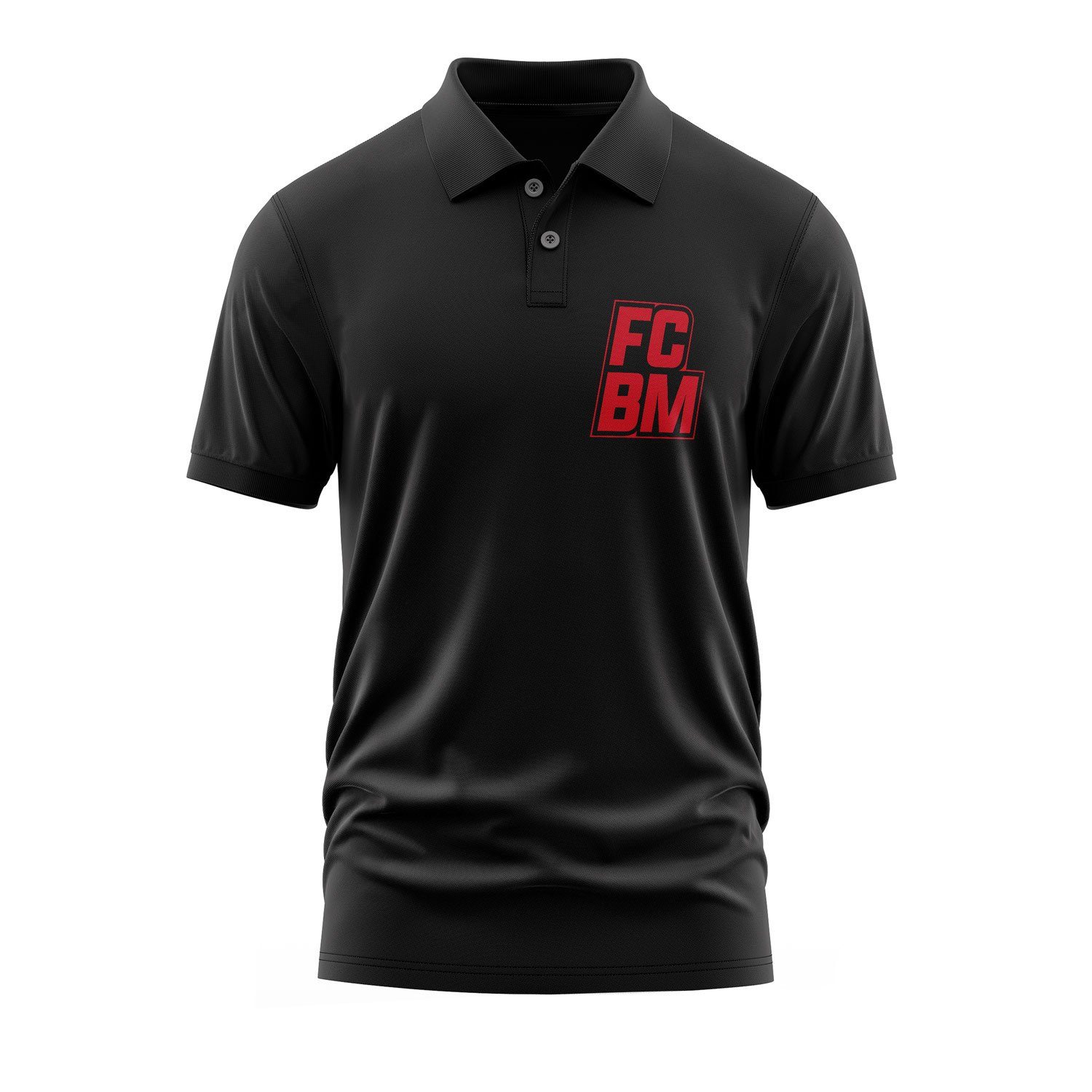 FC Bayern München FCBM Polo Tişört L - Siyah