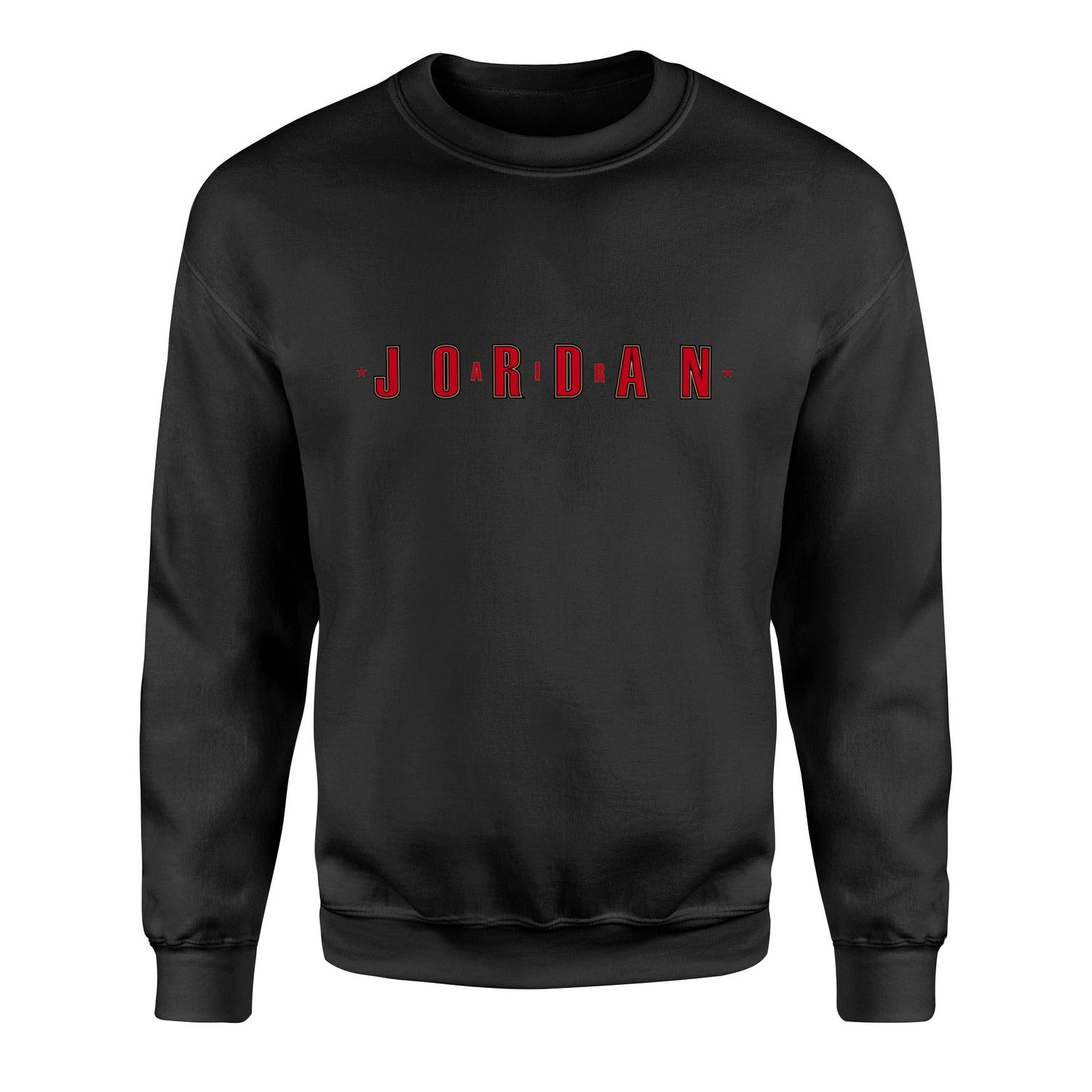 Air Jordan Stars Sweatshirt M - Siyah